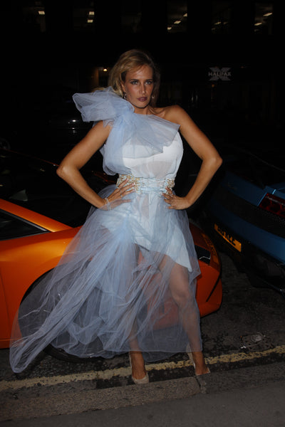 Hand embroidered adjustable belt/corset STYLE 102