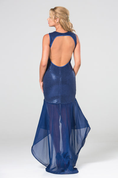 Cocktail Sequin open back dress STYLE 04
