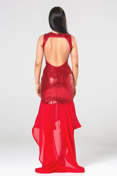 Red Bodycon Dress STYLE 10